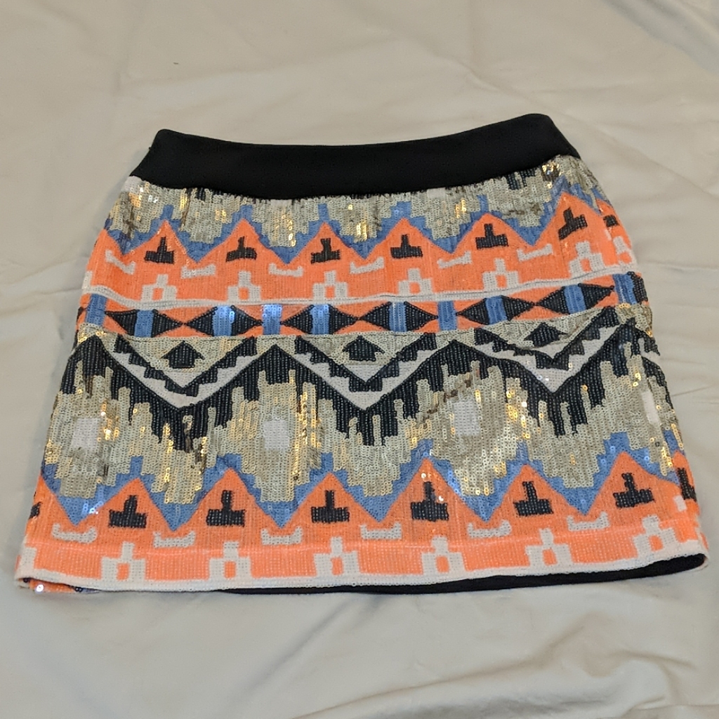Amazing Anthropologie Sequin Skirt